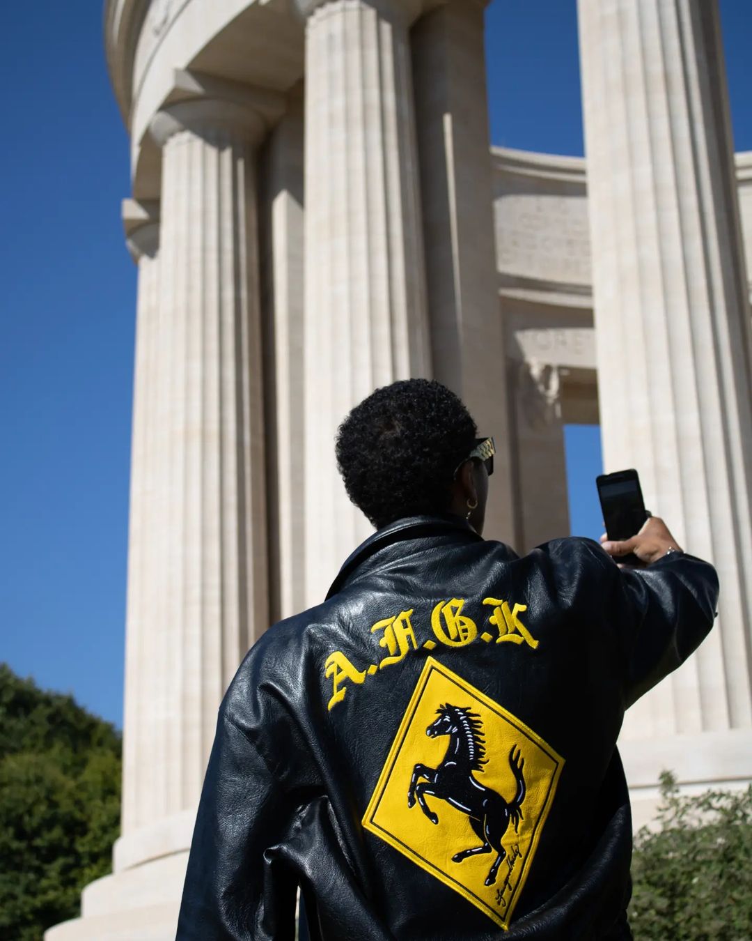 Varsity Ferrari yellow jacket